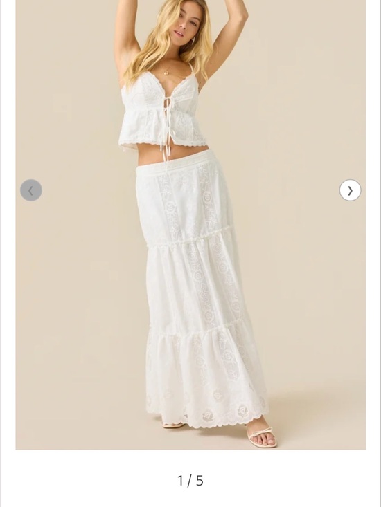 Altar'd State Dresses & Skirts - Altar'd State Madison Embroidered Maxi Skirt